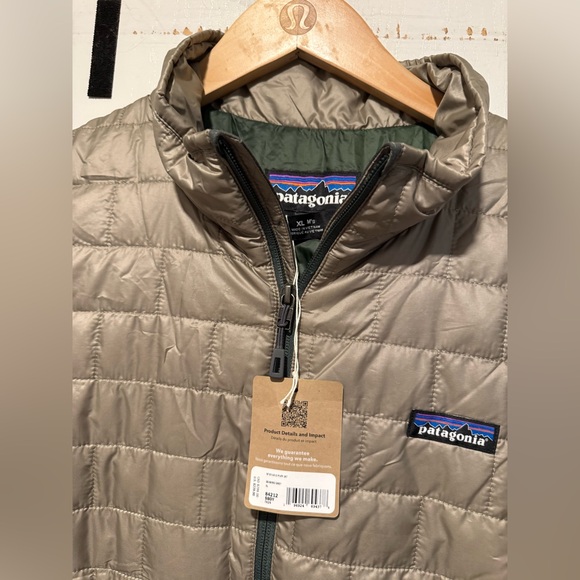 Patagonia nano puff jacket (seabird grey) men’s XL new never use we use or worn - Picture 6 of 8